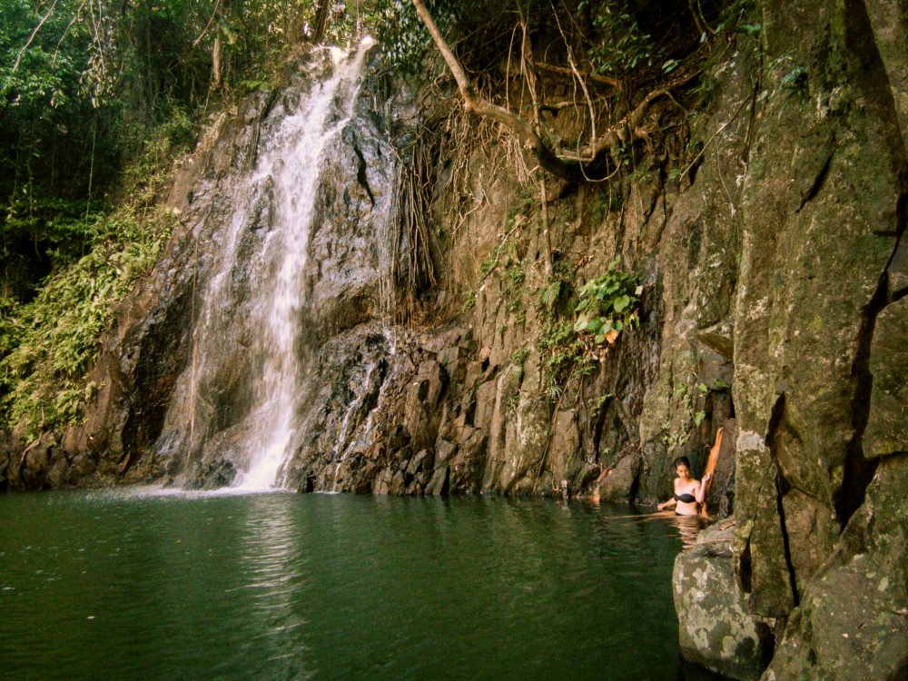 Tak Tak Fall Siargao island Philippines