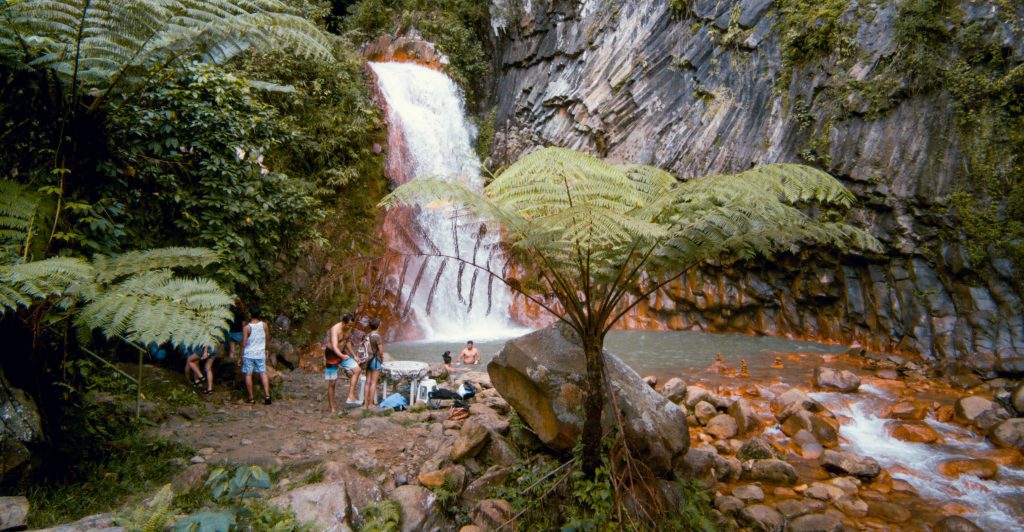 Pulangbato isn't the tallest waterfall in the area however it here it shows how powerful the cascade is.