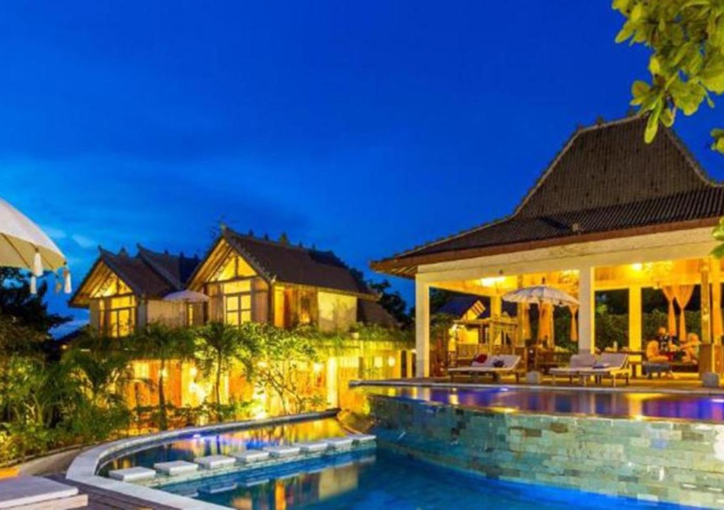 A traditional Balinese hotel